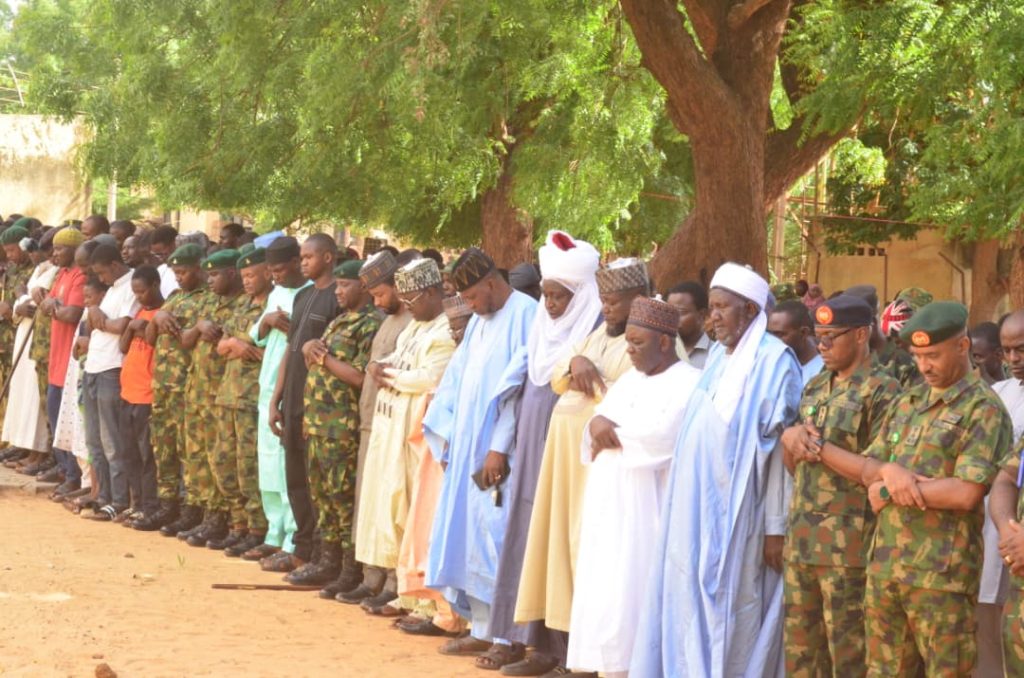 Sokoto Deputy Governor Honours three soldiers killed in IED explosion.