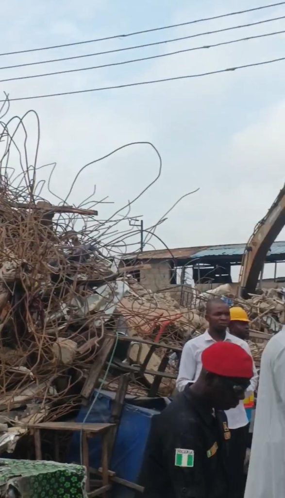 Lagos Government to Demolish Marked Buildings After Alakija Collapse Kills Nine.