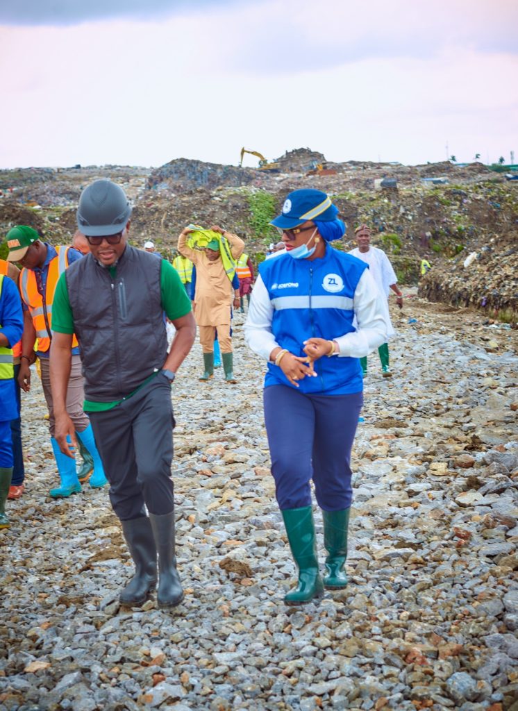 Lagos Opens Rehabilitated Road, New Disposal Platform At Olusosun Dumpsite.
