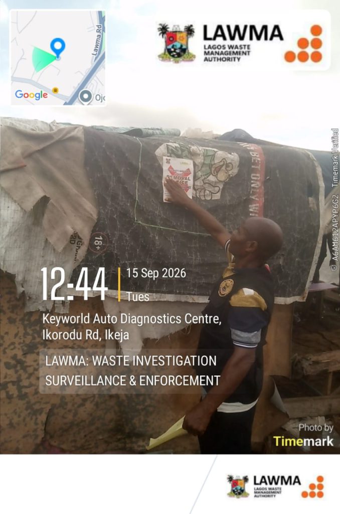 LAWMA To Remove Illegal Structures At Olusosun Dumpsite.