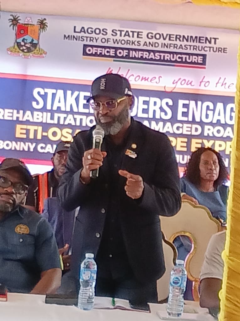 Lagos to Commence Rehabilitation of Damaged Sections Along Eti-Osa-Lekki-Epe Expressway.